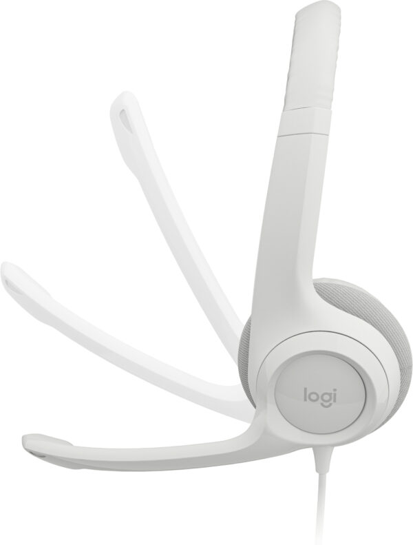 Logitech H390 - Headphones - USB - Off White - For Computer - Image 5