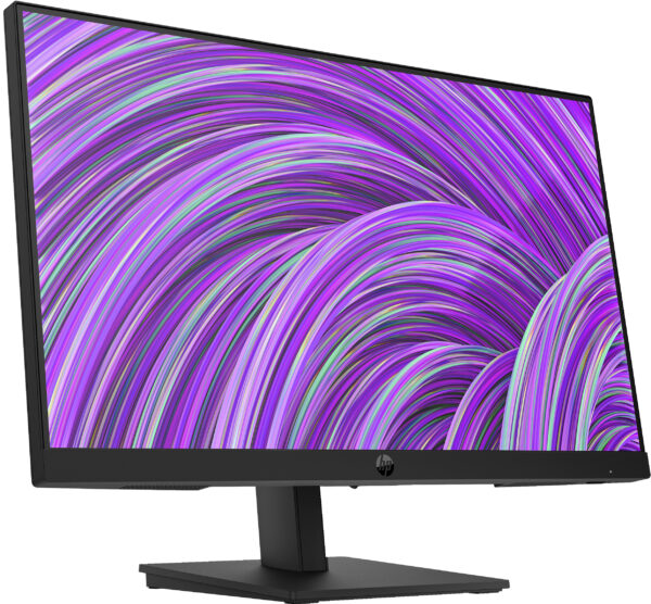 HP P22h G5 - P-Series - monitor LED - 21.5" - 1920 x 1080 Full HD (1080p) @ 75 Hz - IPS - 250 cd/m² - 1000:1 - 5 ms - HDMI, VGA, DisplayPort - altavoces - negro - para HP 250 G9 Notebook; Elite 600 G9, 800 G9; EliteDesk 800 G6; Pro 260 G9, 290 G9 - Image 3