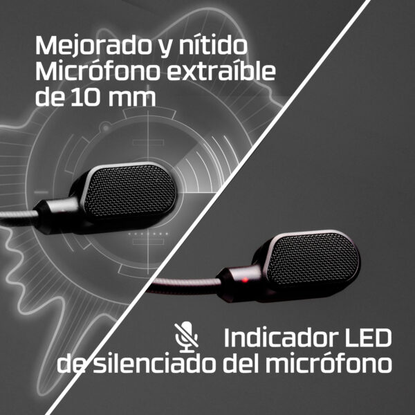 HyperX Cloud 3 - Auricular - tamaño completo - cableado - USB, conector de 3,5 mm - negro, rojo - Image 9