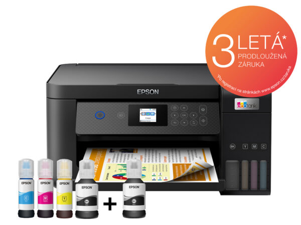 Epson EcoTank L4260 - Impresora multifunción - color - chorro de tinta - rellenable - Letter A (216 x 279 mm)/A4 (210 x 297 mm) (original) - A4/Legal (material) - hasta 7.7 ppm (copiando) - hasta 10.5 ppm (impresión) - 100 hojas - USB 2.0, Wi-Fi(n) - Image 16