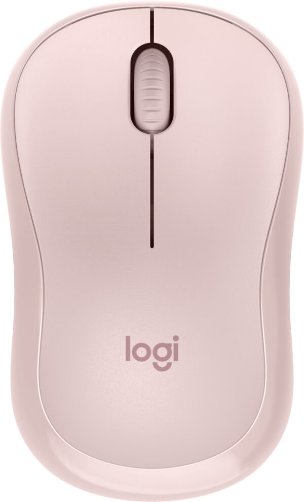 Logitech M240 Silent Bluetooth Mouse, Compact, Portable, Smooth Tracking, Rose - Ratón - 3 botones - inalámbrico - Bluetooth - rosa