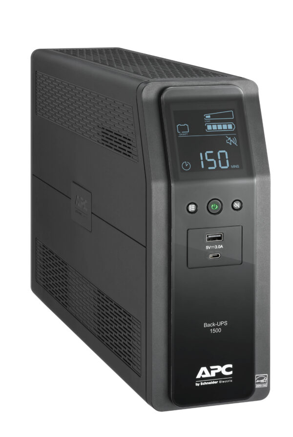 APC Back-UPS Pro BR1500M2-LM - UPS - CA 120 V - 900 vatios - 1500 VA - USB - conectores de salida: 10 - negro - Image 4