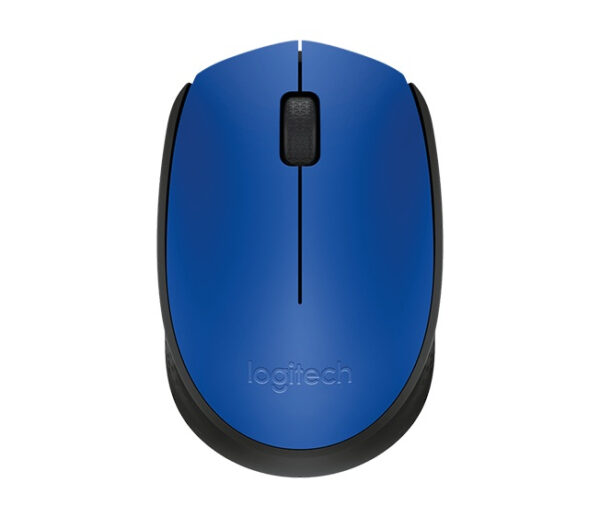 Logitech M170 - Ratón - diestro y zurdo - inalámbrico - 2.4 GHz - receptor inalámbrico USB - azul - Image 2