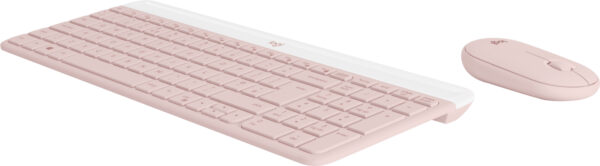 Logitech - Keyboard and mouse set - Spanish - Wireless - Rose - Image 3