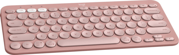 Logitech - Keyboard - Wireless - Rose - Con Bluetooth - Image 4