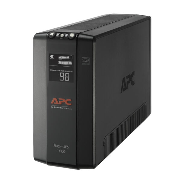 APC Back-UPS Pro BX1000M-LM60 - UPS - CA 120 V - 600 vatios - 1000 VA - USB - conectores de salida: 8 - negro