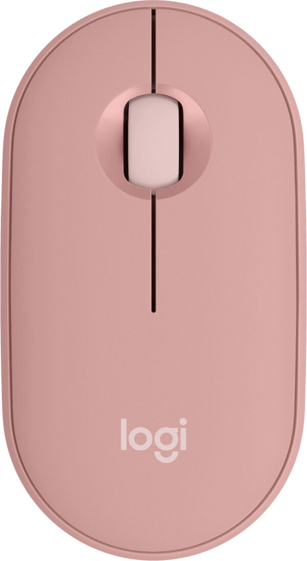 Logitech Pebble Mouse 2 M350s - Ratón - óptico - 3 botones - inalámbrico - Bluetooth - rosa - Image 2