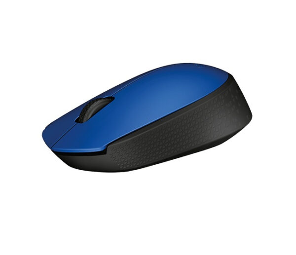 Logitech M170 - Ratón - diestro y zurdo - inalámbrico - 2.4 GHz - receptor inalámbrico USB - azul - Image 3