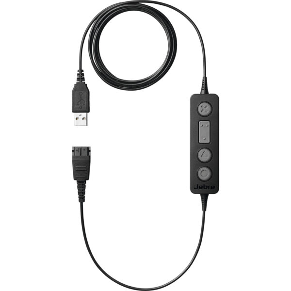 Jabra LINK 260 - Adaptador para auriculares - USB (M) a Desconexión rápida (M)