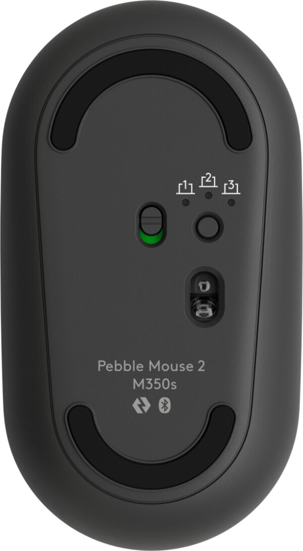 Logitech Pebble Mouse 2 M350s - Ratón - óptico - 3 botones - inalámbrico - Bluetooth - grafito - Image 5