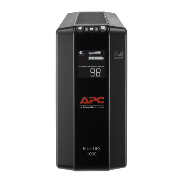 APC Back-UPS Pro BX1000M-LM60 - UPS - CA 120 V - 600 vatios - 1000 VA - USB - conectores de salida: 8 - negro - Image 4