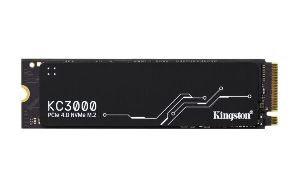 Kingston KC3000 - SSD - 512 GB - interno - M.2 2280 - PCIe 4.0 (NVMe) - para Intel Next Unit of Computing 12 Pro Kit - NUC12WSKi5