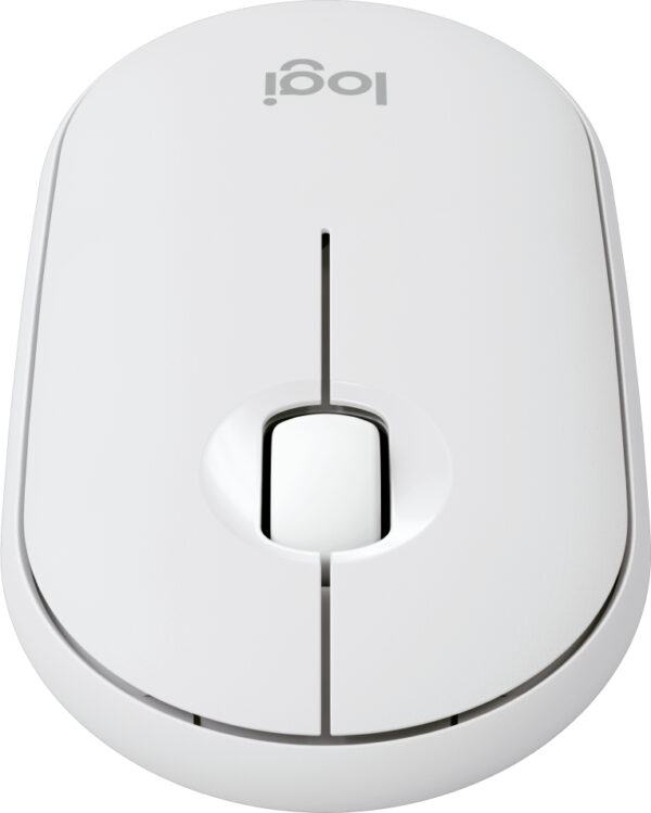 Logitech Pebble Mouse 2 M350s - Ratón - óptico - 3 botones - inalámbrico - Bluetooth - blanco - Image 4