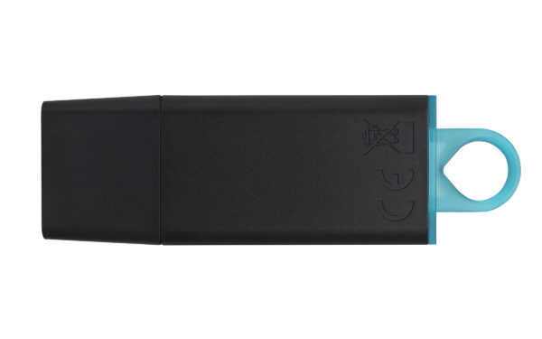 Kingston DataTraveler Exodia - Unidad flash USB - 64 GB - USB 3.2 Gen 1 - negro con turquesa - Image 3