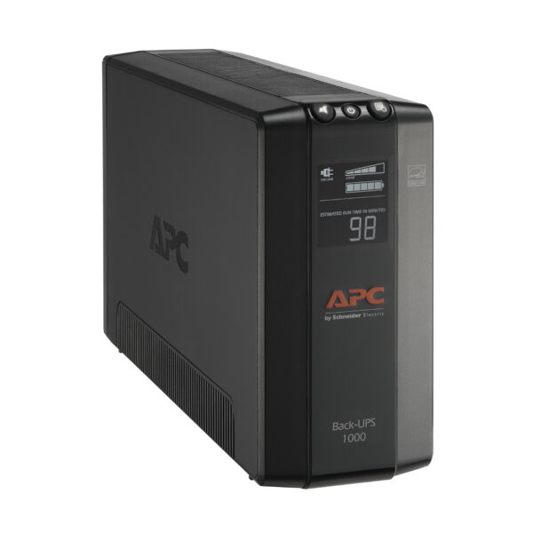 APC Back-UPS Pro BX1000M-LM60 - UPS - CA 120 V - 600 vatios - 1000 VA - USB - conectores de salida: 8 - negro - Image 3