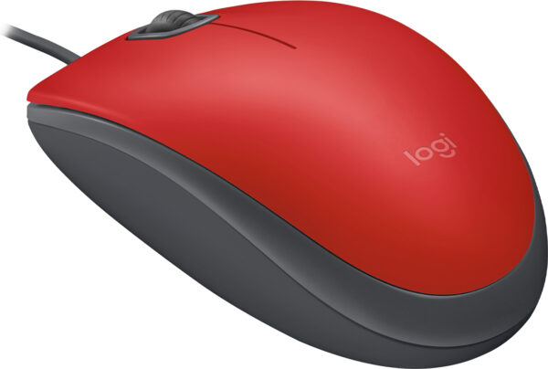 Logitech - Mouse - M110 Silent- Red - Image 3