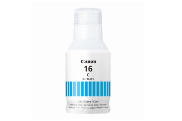 Canon GI 16 C - 132 ml - cián - original - recarga de tinta - para MAXIFY GX6010, GX7010