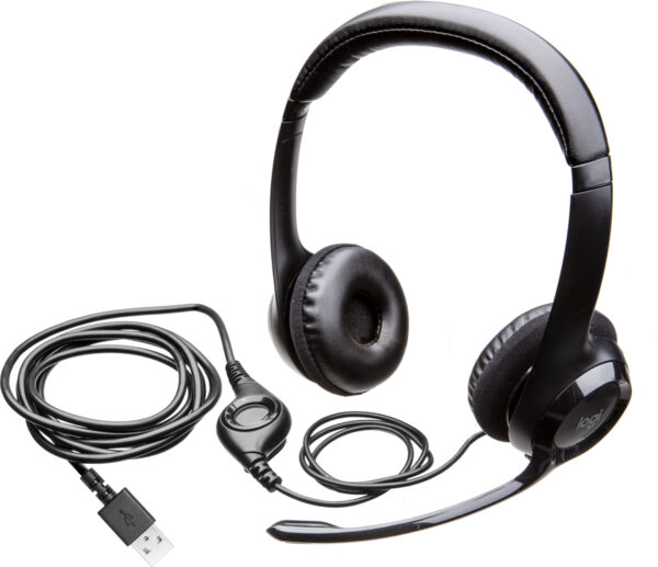 Logitech USB Headset H390 - Auricular - en oreja - cableado - USB - Image 6