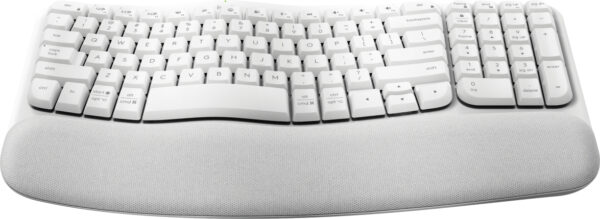 Logitech - Keyboard - Wave keys - Spanish - Off white - Image 3