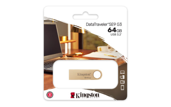 Kingston - USB flash drive - USB 3.2 Gen 1 - 220MB/s Metal - Image 6