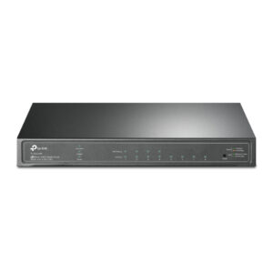 TP-Link JetStream TL-SG2008P - V1 - conmutador - inteligente - 4 x 10/100/1000 + 4 x 10/100/1000 (PoE+) - sobremesa - PoE+ (62 W)