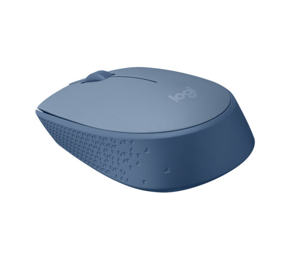 Logitech M170 Wireless Mouse, Ambidextrous, Blue Gray - Ratón - diestro y zurdo - óptico - 3 botones - inalámbrico - 2.4 GHz - receptor inalámbrico USB - azul/gris - Imagen 5
