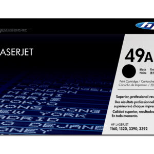 HP 49A - Negro - original - LaserJet - cartucho de tóner (Q5949A) - para LaserJet 1320, 1320n, 1320nw, 1320t, 1320tn, 3390, 3392