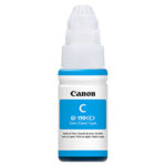 Canon GI 190 C - 70 ml - cián - original - recarga de tinta - para Maxx Tinta G3102; MegaTank G2110, G3111; PIXMA G-1110, G2100, G2110, G3110, G4100, G4110
