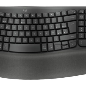 Logitech - Keyboard - Wave keys - Spanish - Graphite