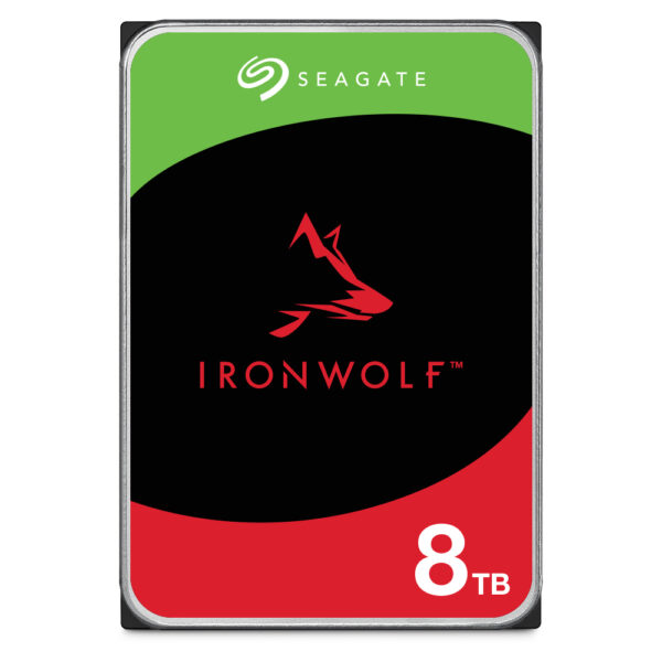 Seagate IronWolf ST8000VN004 - Disco duro - 8 TB - interno - 3.5" - SATA 6Gb/s - 7200 rpm - búfer: 256 MB - Imagen 2