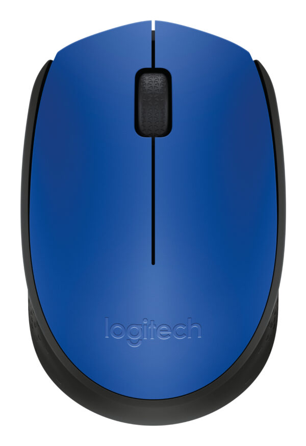 Logitech M170 - Ratón - diestro y zurdo - inalámbrico - 2.4 GHz - receptor inalámbrico USB - azul - Imagen 4