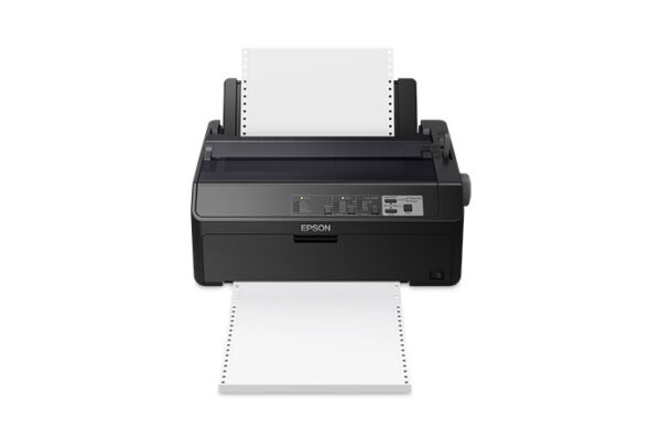 Epson FX 890II - Impresora - monocromo - matriz de puntos - Rollo (21,6 cm), 254 mm (anchura), 257 x 363 mm - 240 x 144 ppp - 9 espiga - hasta 738 caracteres/segundo - paralelo, USB 2.0 - Imagen 4