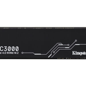 Kingston KC3000 - SSD - 512 GB - interno - M.2 2280 - PCIe 4.0 (NVMe) - para Intel Next Unit of Computing 12 Pro Kit - NUC12WSKi5