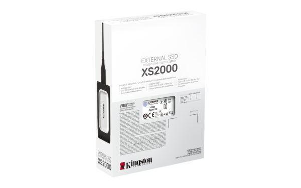 Kingston XS2000 - SSD - 1 TB - externo (portátil) - USB 3.2 Gen 2x2 (USB-C conector) - Imagen 8
