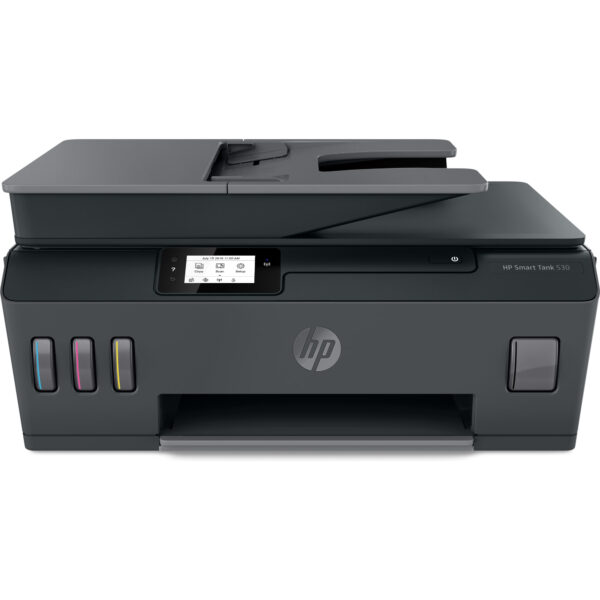 HP Smart Tank 530 - Impresora multifunción - color - chorro de tinta - Legal (216 x 356 mm) (original) - A4/Legal (material) - hasta 10 ppm (copiando) - hasta 11 ppm (impresión) - 100 hojas - USB 2.0, Wi-Fi(n), Bluetooth - Imagen 6