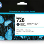 HP 728 - 130 ml - negro mate - original - DesignJet - cartucho de tinta - para DesignJet T730, T830