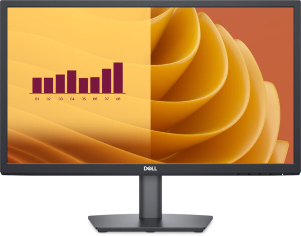 Dell E2225H - Monitor LCD - 21.4" - 1920 x 1080 - VA - VGA / DisplayPort - Negro - Imagen 2
