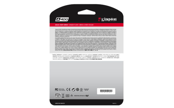 Kingston A400 - SSD - 240 GB - interno - 2.5" - SATA 6Gb/s - Imagen 6