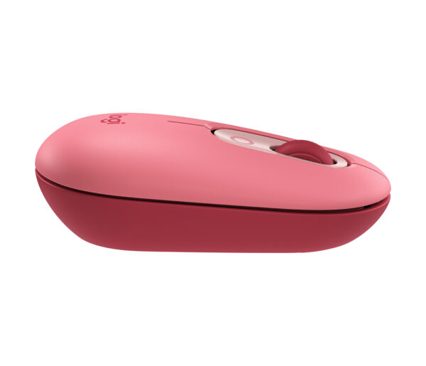 Logitech POP - Ratón - compacto - óptico - 4 botones - inalámbrico - Bluetooth 5.1 - rompecorazones - Imagen 4