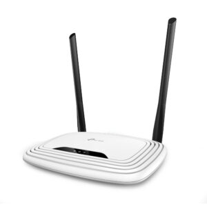 TP-LINK TL-WR841N Router inalámbrico N a 300 Mbps - Enrutador inalámbrico conmutador de 4 puertos 2,4 GHz
