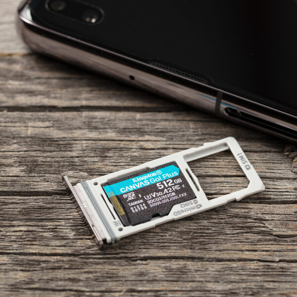 Kingston Canvas Go! Plus - Tarjeta de memoria flash (adaptador microSDXC a SD Incluido) - 512 GB - A2 / Video Class V30 / UHS-I U3 / Class10 - microSDXC UHS-I - Imagen 11
