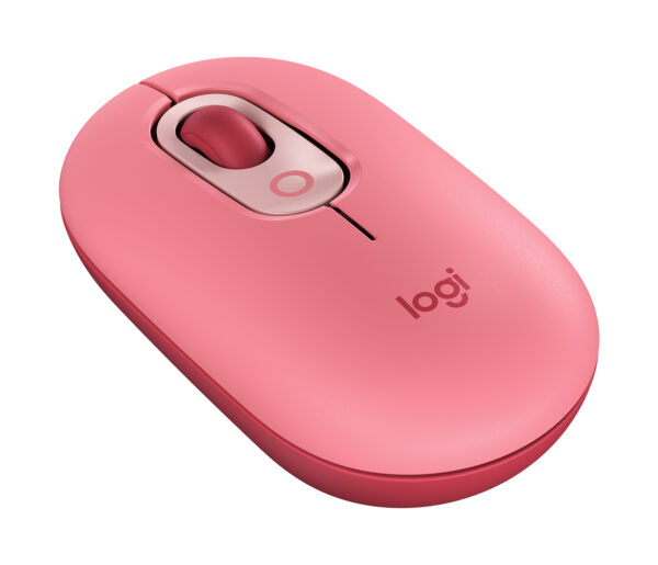 Logitech POP - Ratón - compacto - óptico - 4 botones - inalámbrico - Bluetooth 5.1 - rompecorazones - Imagen 2