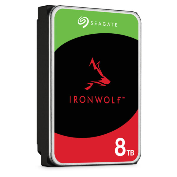 Seagate IronWolf ST8000VN004 - Disco duro - 8 TB - interno - 3.5" - SATA 6Gb/s - 7200 rpm - búfer: 256 MB - Imagen 4