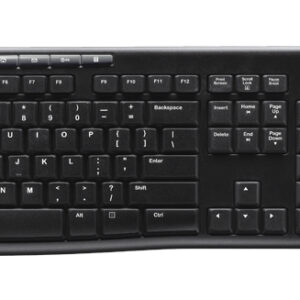 Logitech MK270 Wireless Combo - Juego de teclado y ratón - inalámbrico - 2.4 GHz - inglés - negro
