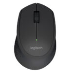 Logitech M280 - Ratón - diestro - óptico - 3 botones - inalámbrico - 2.4 GHz - receptor inalámbrico USB - negro