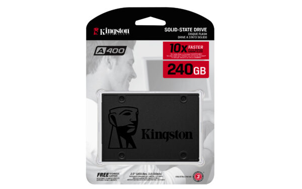 Kingston A400 - SSD - 240 GB - interno - 2.5" - SATA 6Gb/s - Imagen 5
