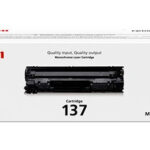 Canon 137 - Negro - original - cartucho de tóner - para imageCLASS D570, LBP151, MF212, MF227, MF229, MF232, MF236, MF242, MF244, MF247, MF249