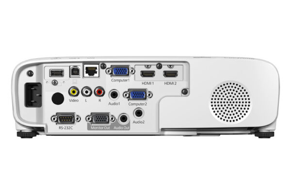 Epson - Proyector 3LCD - W49 - 3800L WXGA 1200x800 - RJ45, HDMIx2, VGAx2, RS232x2, 3,5mm in-out, USB A y B - Bocinas - 2 años - Imagen 5