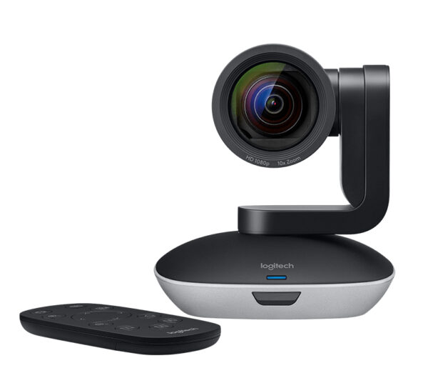Logitech PTZ Pro 2 - Cámera de conferencias - PTZ - color - 1920 x 1080 - 1080p - motorizado - USB - H.264