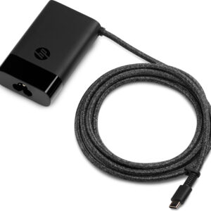 HP - Notebook Charger - USB-C - 65W - Black